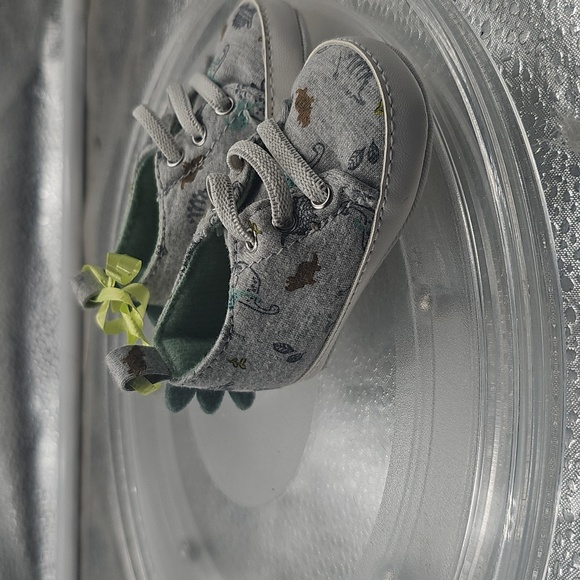 H Child Of Mine Dinosaur Shoes 1-6mothes Shoes for Your Little Boy Sz 0 - Picture 4 of 7